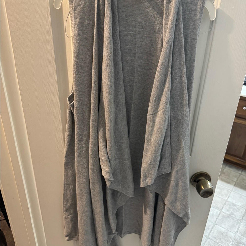 Michael Kors Gray Knit Cardigan